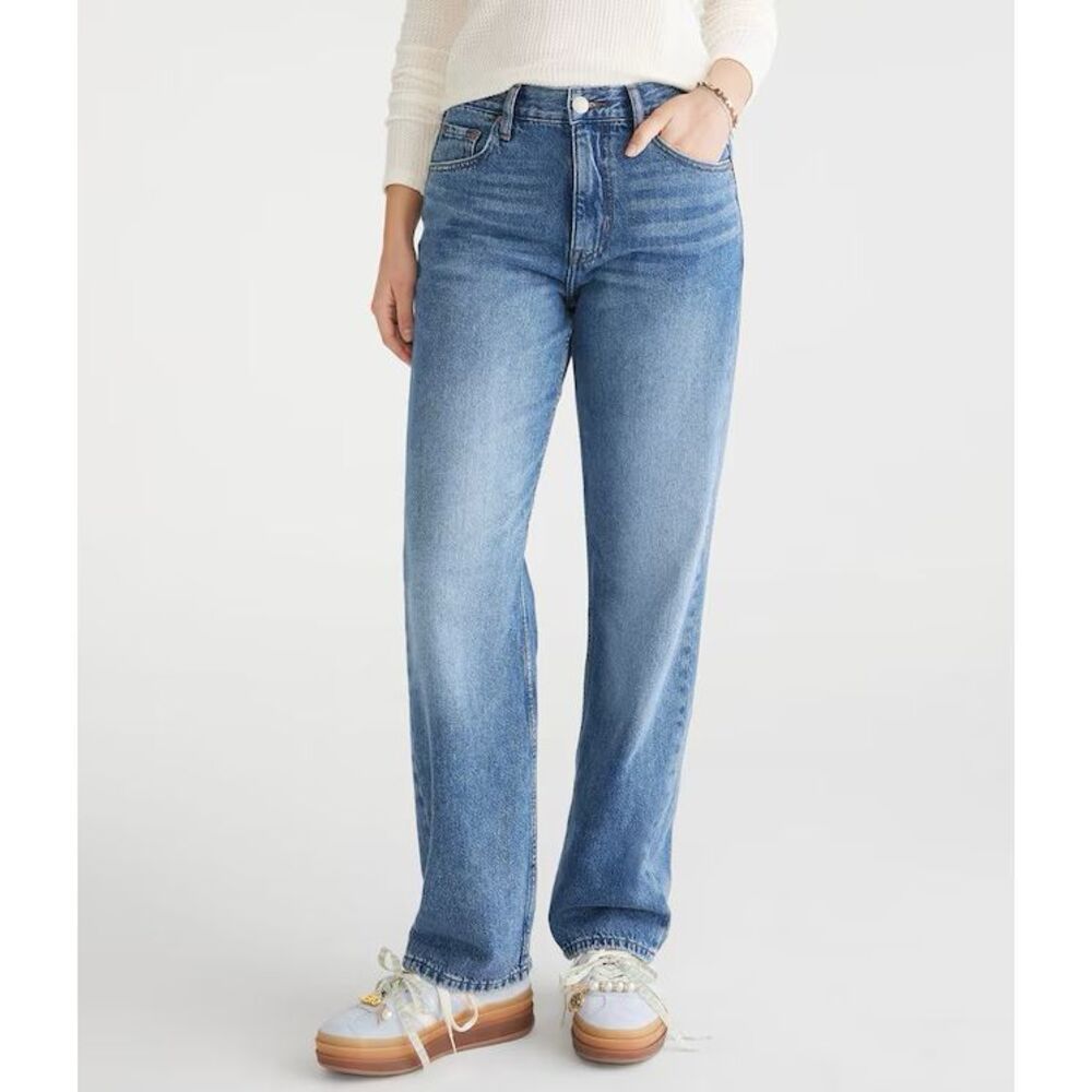 Aeropostale High-Rise Baggy Jean